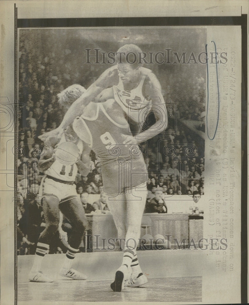 1973 USA vs. USSR basketball - Historic Images