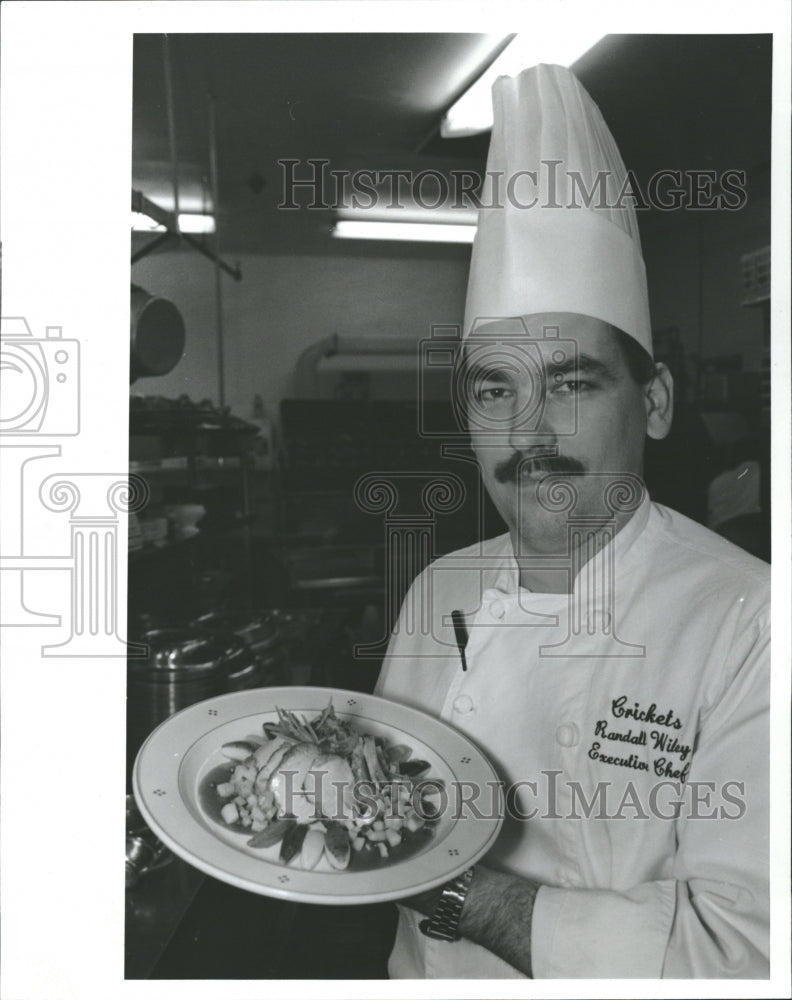 1992 Chef Randal Wiley Executive Chef - Historic Images