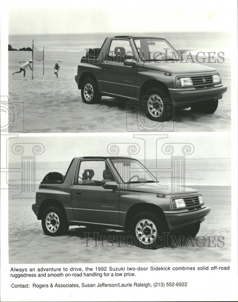 1992 Suzuki Two Door Sidekick Automobile - Historic Images