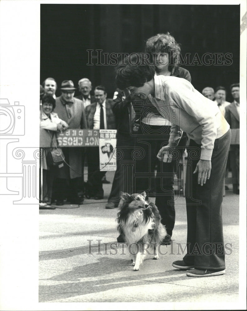 1980 Chris Bach Milwaukee Wis. Dog Show - Historic Images