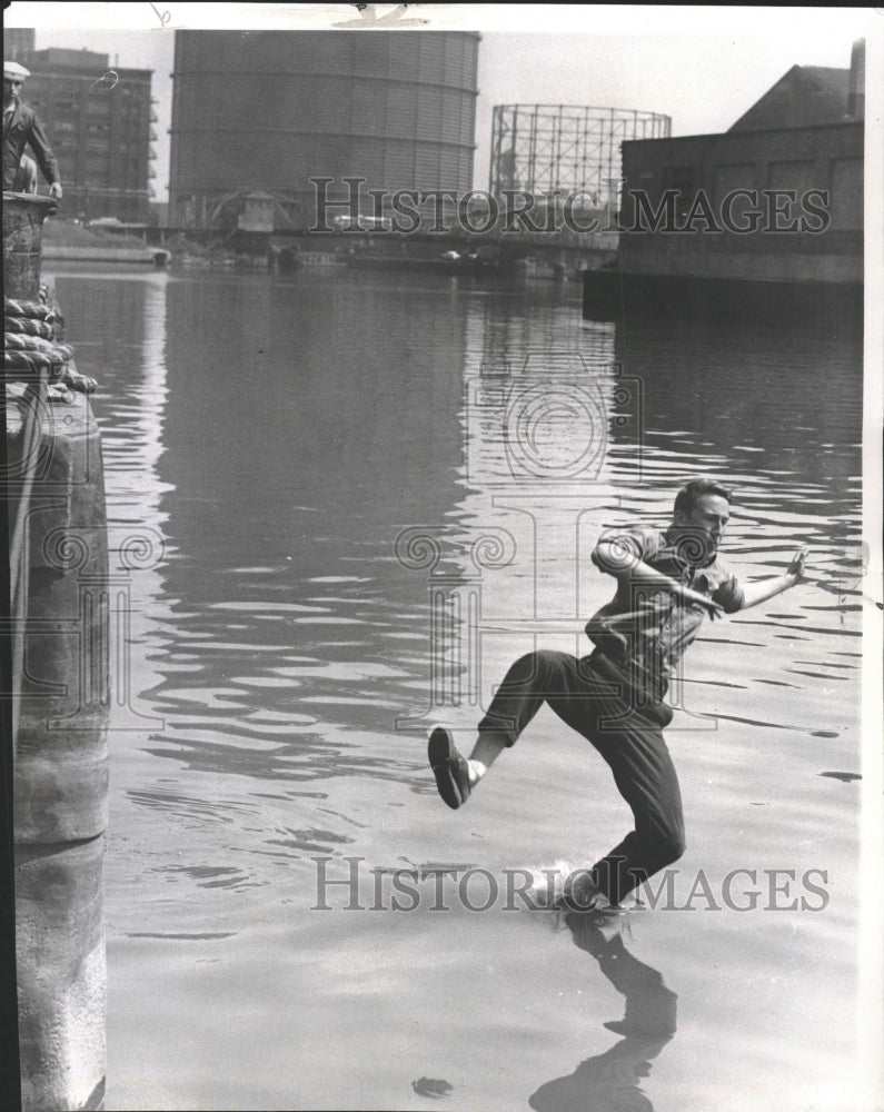 1961 Roger Christy Of Oak Park Falls In - Historic Images