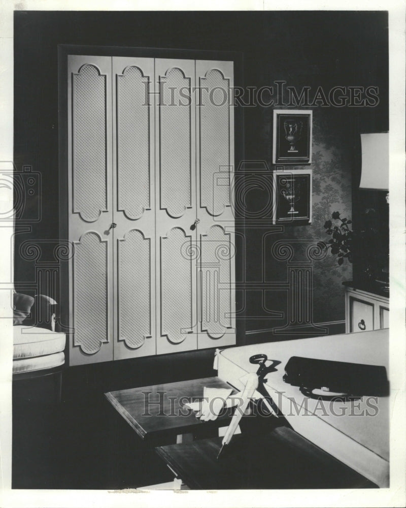 1967 Plastic Bi-Fold Doors Tenneco - Historic Images