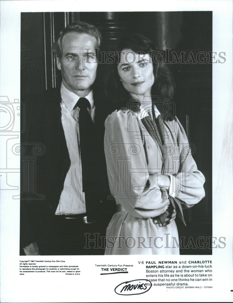 1982 The Verdict Film Actors Newman - Historic Images