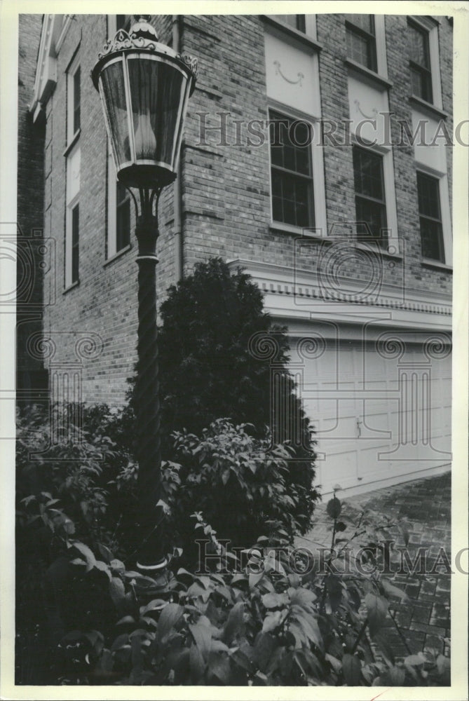 1981 Boot Scraper Street Lamps Northfield - Historic Images