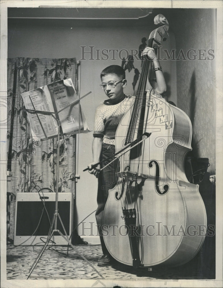 1959 Sammy Sandoval Bassist Amateur Contest - Historic Images