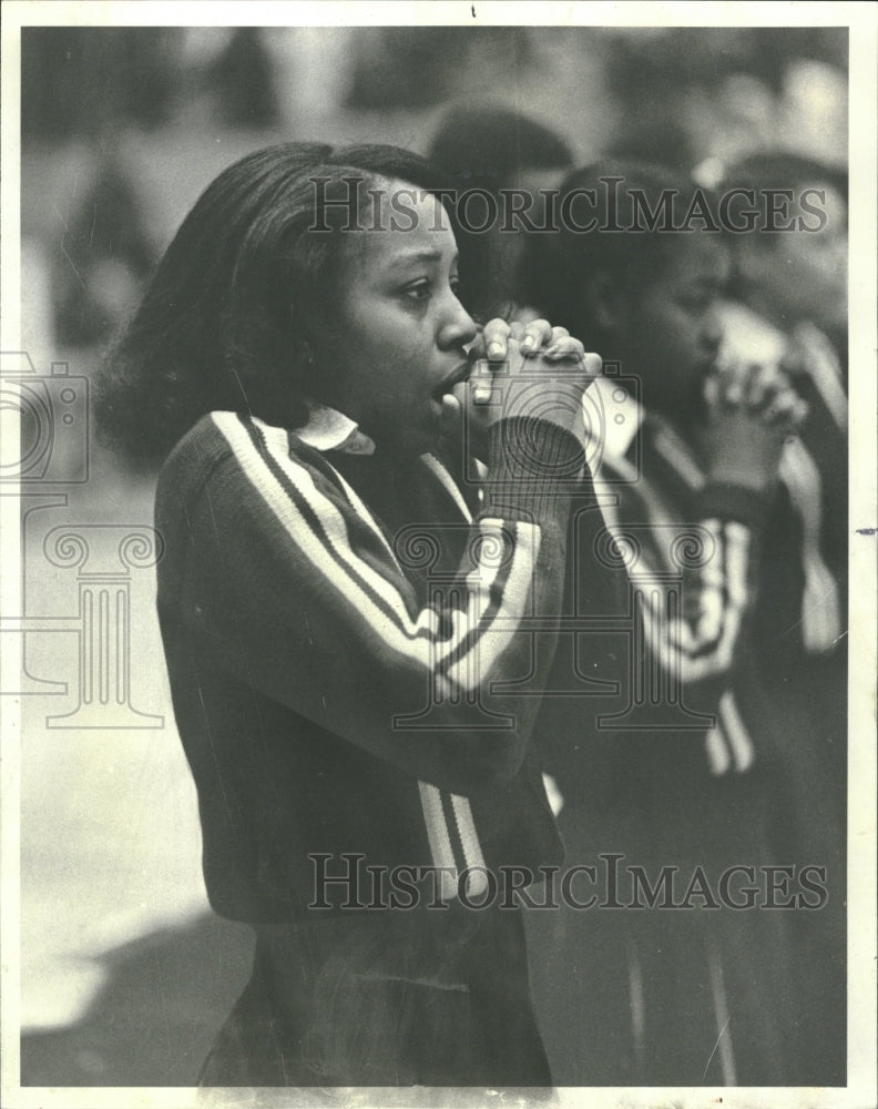 1981 Simeon Cheerleaders Westinghouse - Historic Images