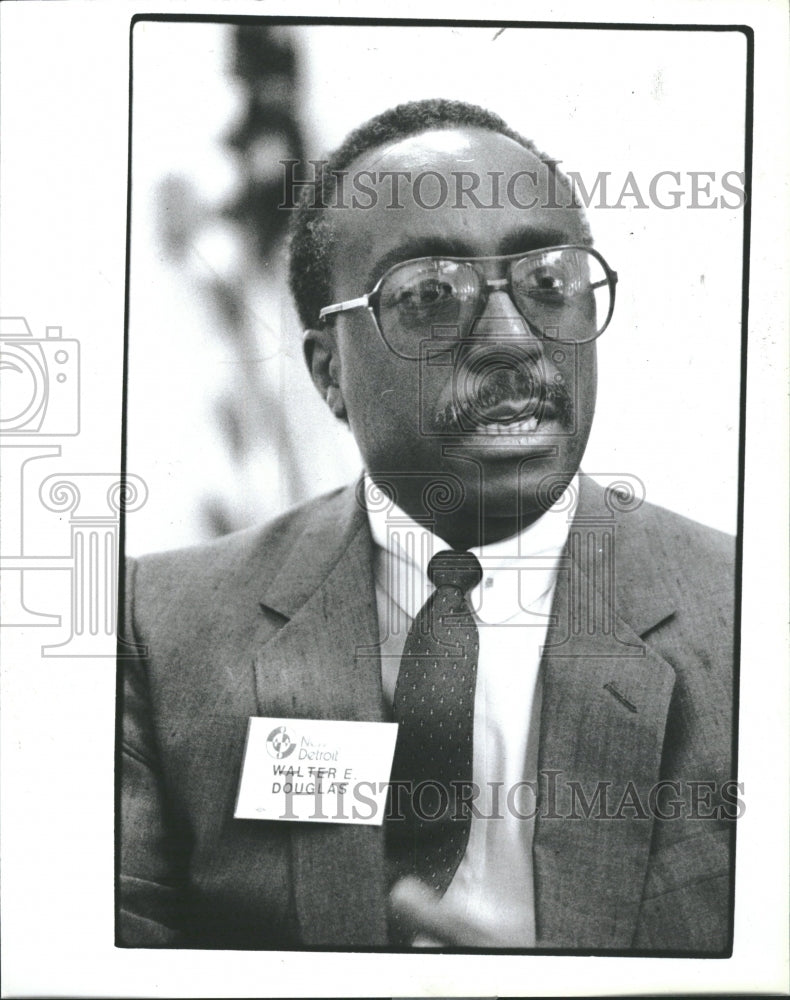 1985 Walter E Douglas President New Detroit - Historic Images