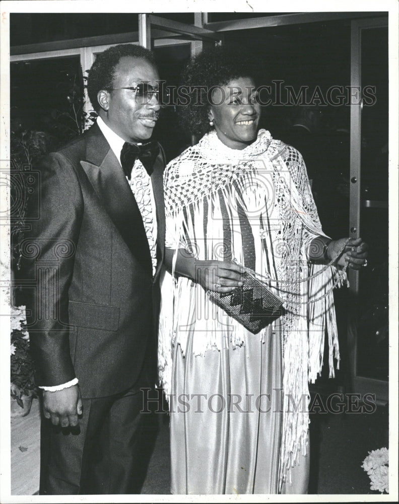 1981 Detroit Mrs Walter Douglas President - Historic Images