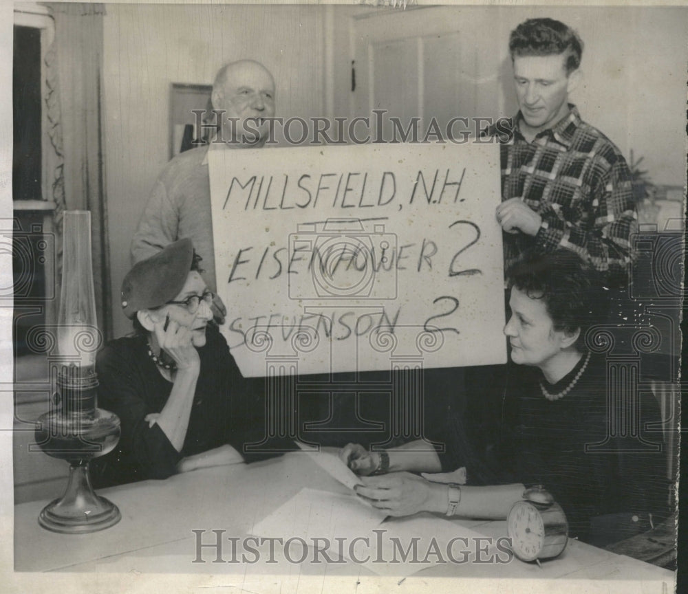 1956 First returns in first primary - Historic Images