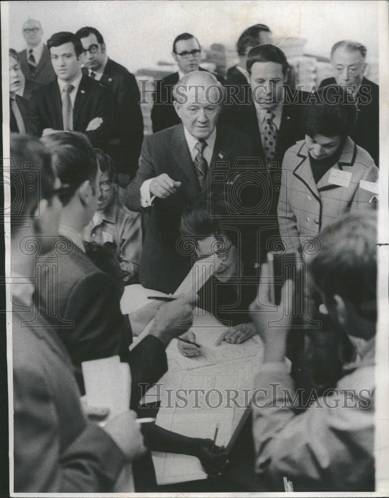 1970 Chicago Board of Election Commissioner - Historic Images