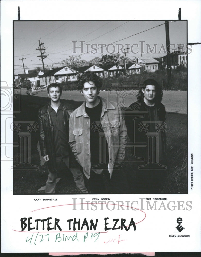 1995 Better Than Ezra Cary Bonnecaze Kevin - Historic Images