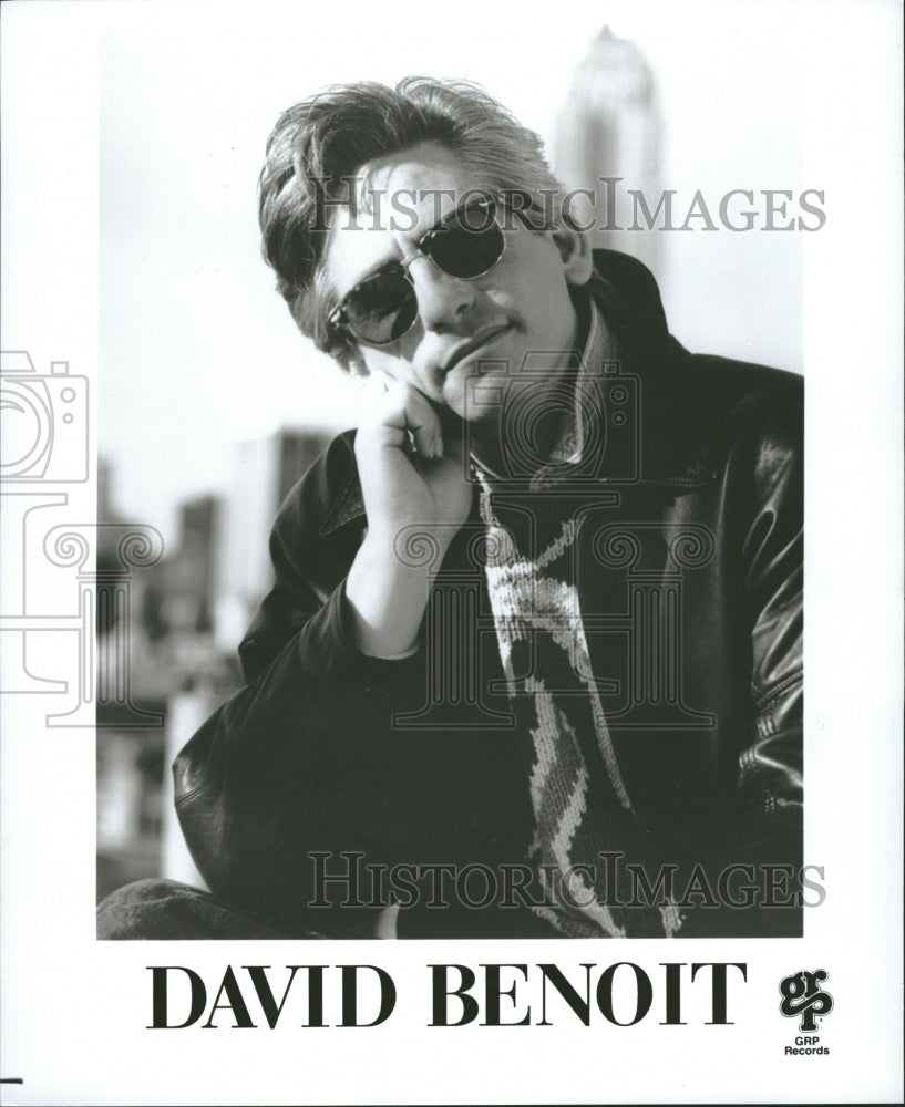 1992 Benoît David Canadian Rock Singer Band - Historic Images