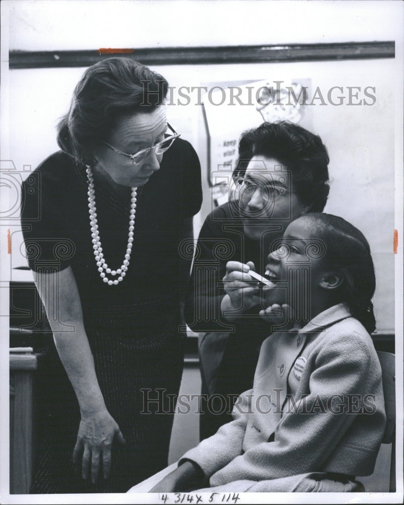 1984 School Dental Hygiene - Historic Images