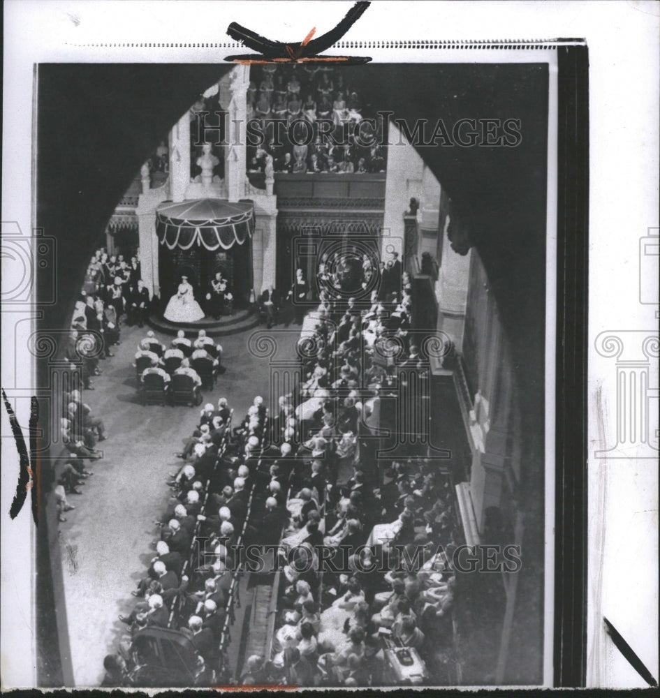 1957 Queen Elizabeth II and Prince Philip - Historic Images