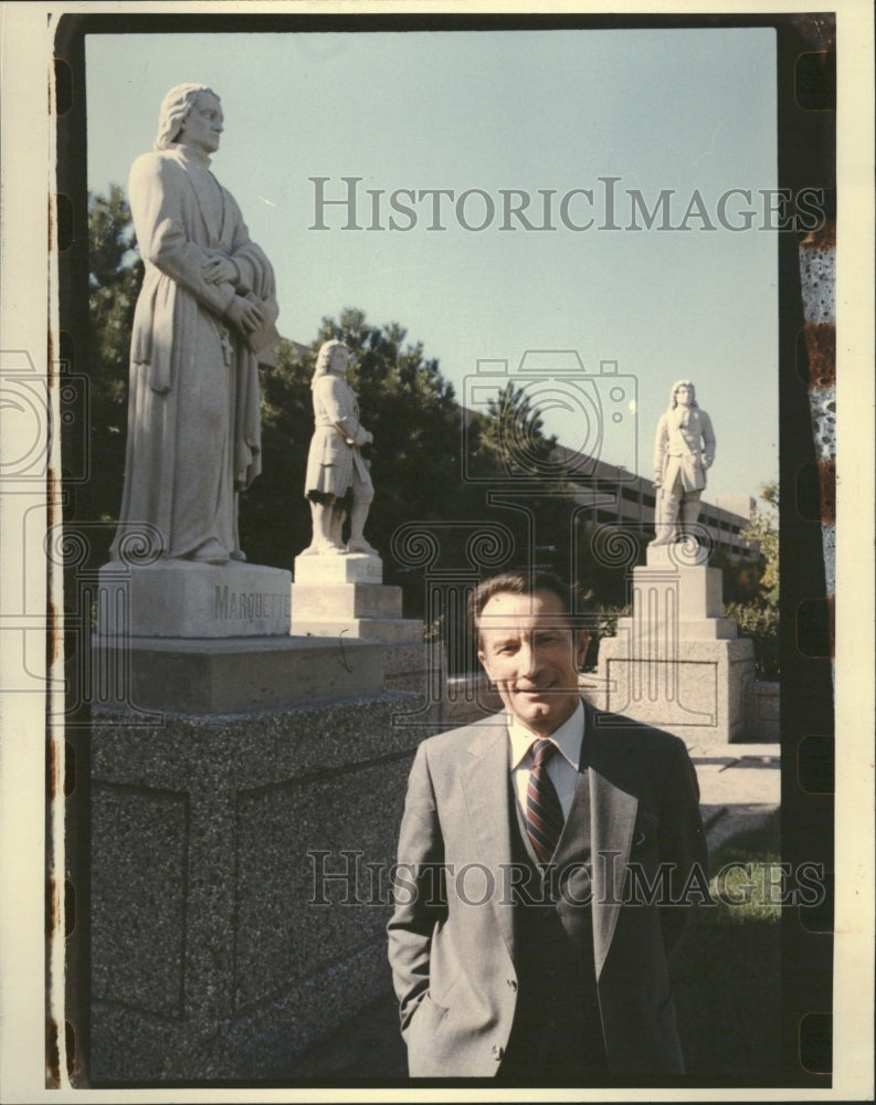 1983 Jacques Royet French Diplomat Porter - Historic Images