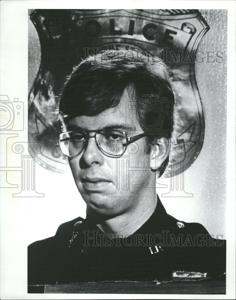 1981 William Rozenboom Police officer CH - Historic Images