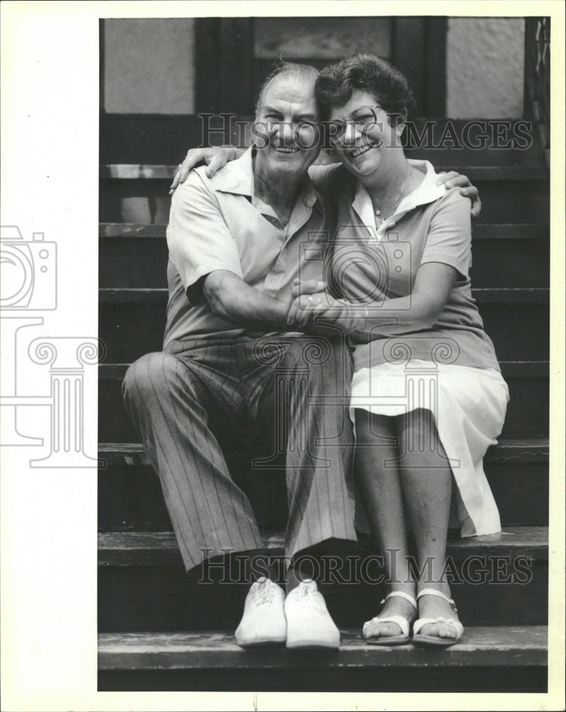 1984 Alice Sheppard Jack Udelhofen Married - Historic Images