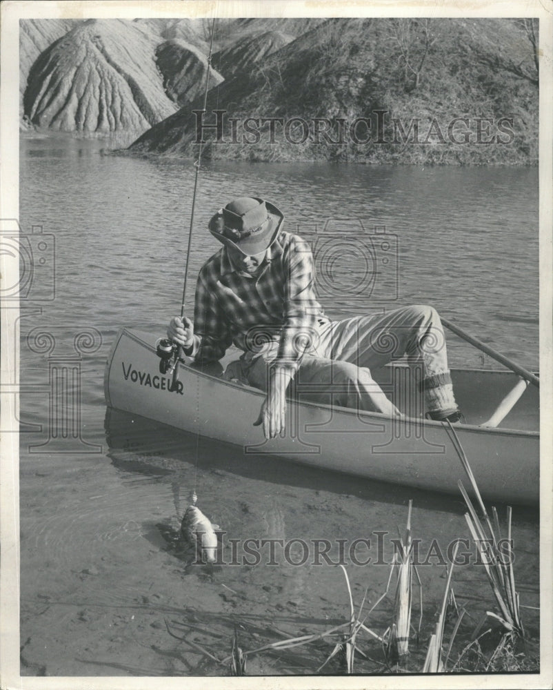 1961  Fishing in Lakes - Historic Images