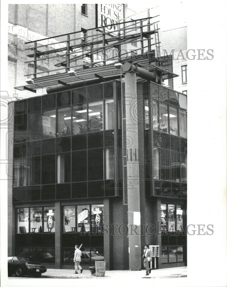 1991 Building Bill Board Built Robert Davis - Historic Images