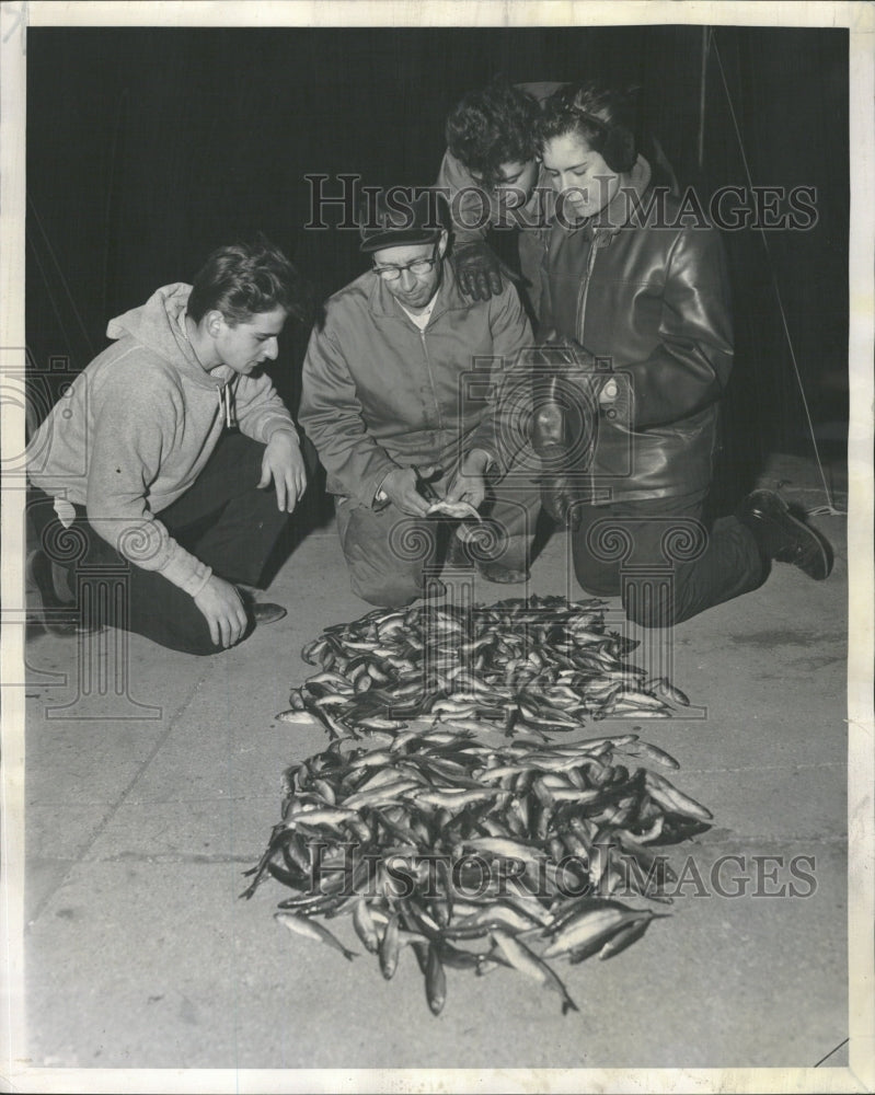 1962 Fish Proof Smelt Sal DeCols Geno Rizzo - Historic Images