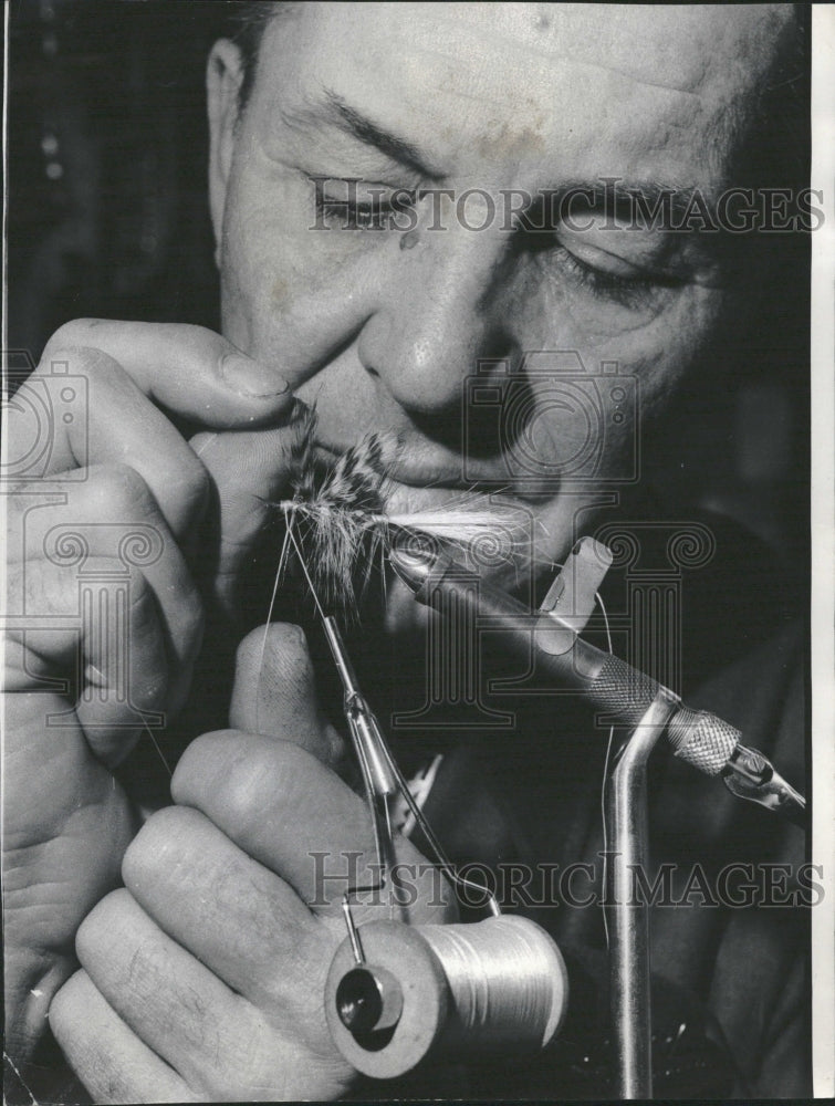 1975 Harry Papsch Al Rice Fly Tying Club - Historic Images