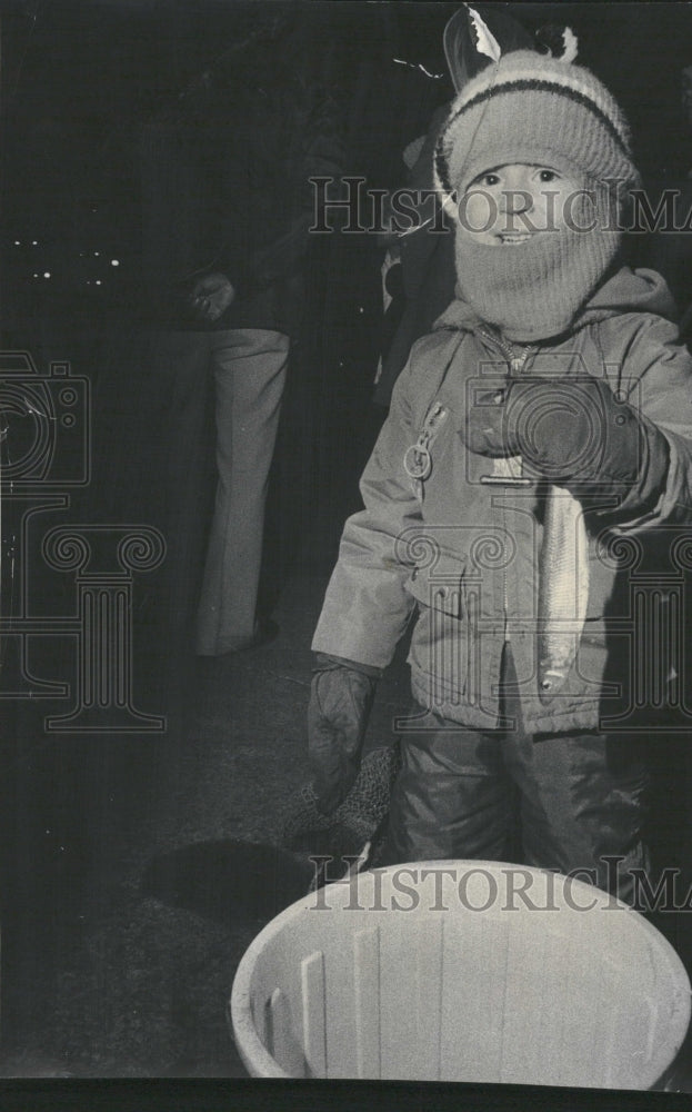 1975 Kyle Weis Fisherman Burnham Harbor - Historic Images