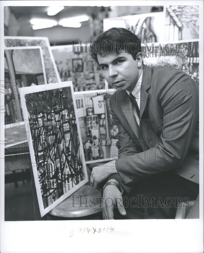 1964 Detroit Schools Cass Tech Students - Historic Images