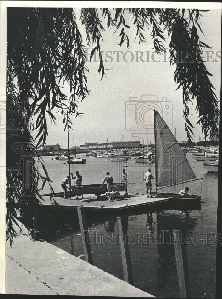 1965 Weather Burnham Harbor Sail - Historic Images