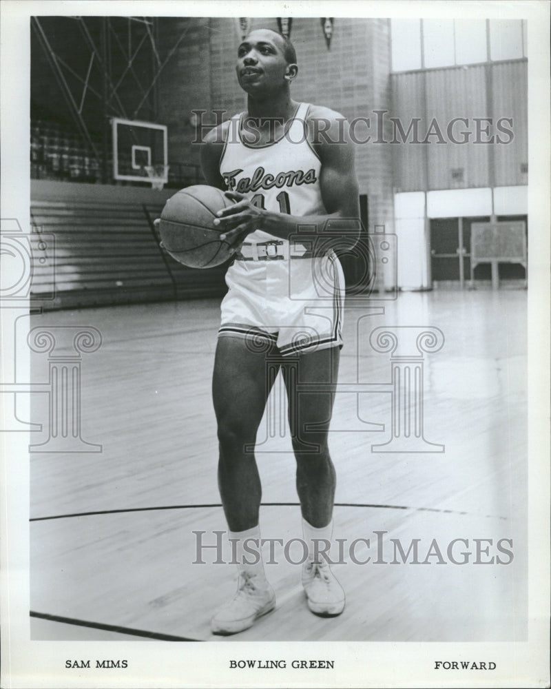 Sam Mims Forward Bowling Green Basketball - Historic Images