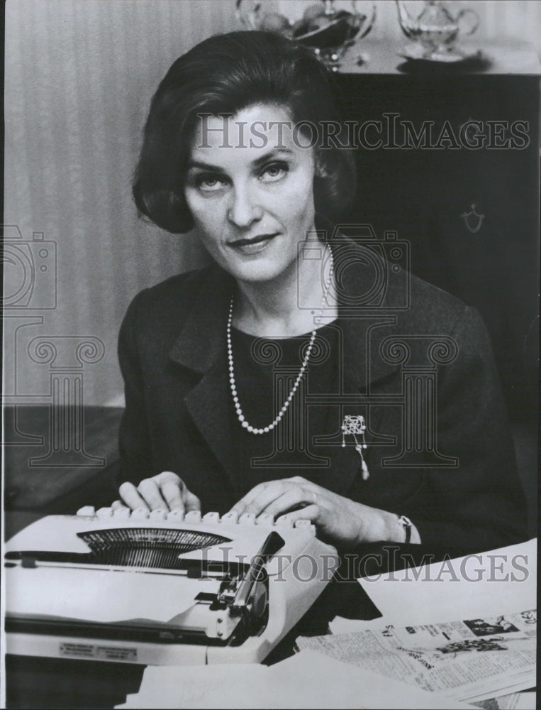 1965 Flora Lewis American Journalist Author - Historic Images