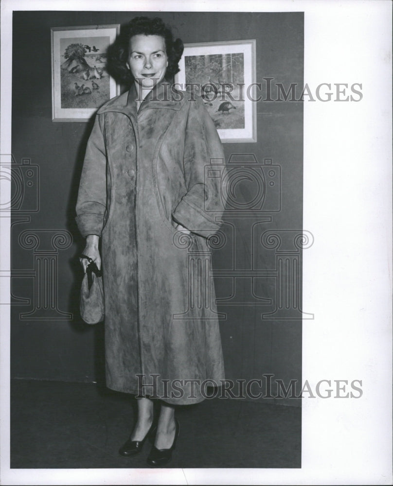 1952 Kay Gallagher Suede Jacket - Historic Images