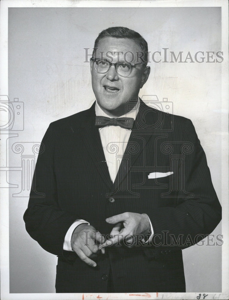 1960 Sam Levenson Humorist Television Host - Historic Images