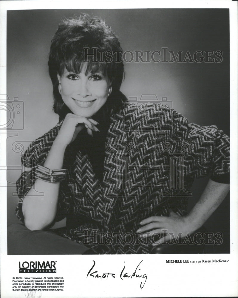 1993 Michele Lee Singer Dancer Actress Mich - Historic Images