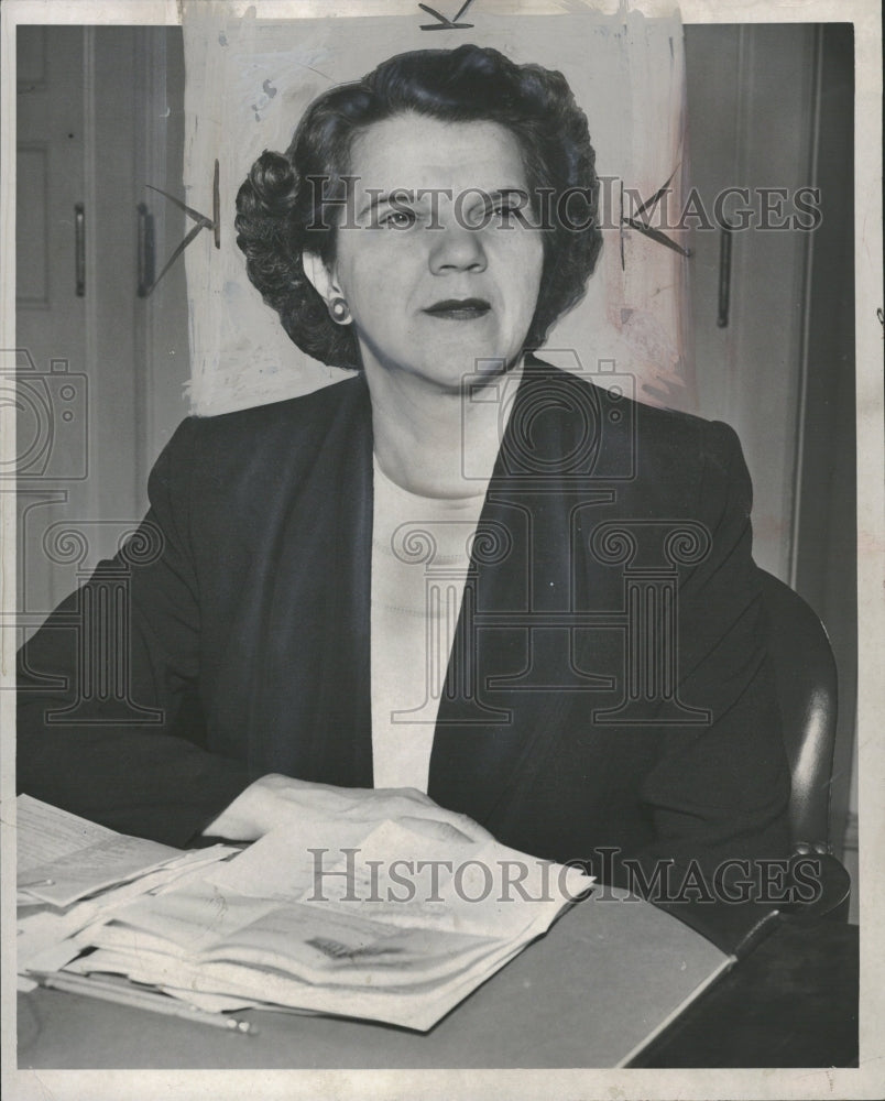 1952 Pauline Knapp Director Merrill School - Historic Images