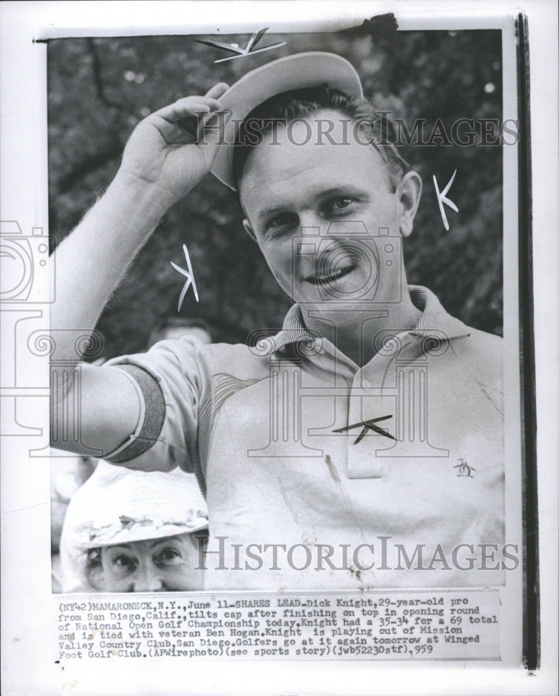 1959 Dick Knight Old Open Golf Championship - Historic Images