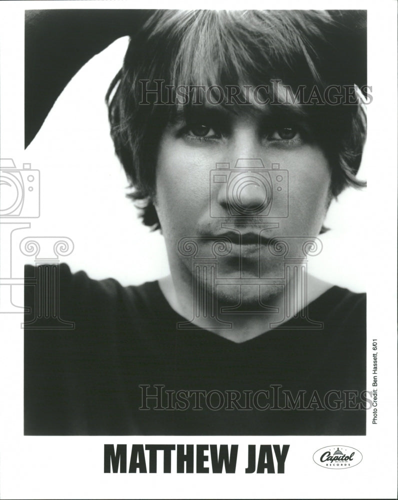 2002 Matthew Jay Indie Rock Singer Musician - Historic Images