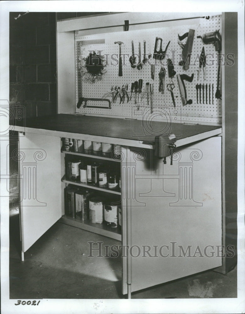 1977 Workbench Study Table Manual Work Done - Historic Images