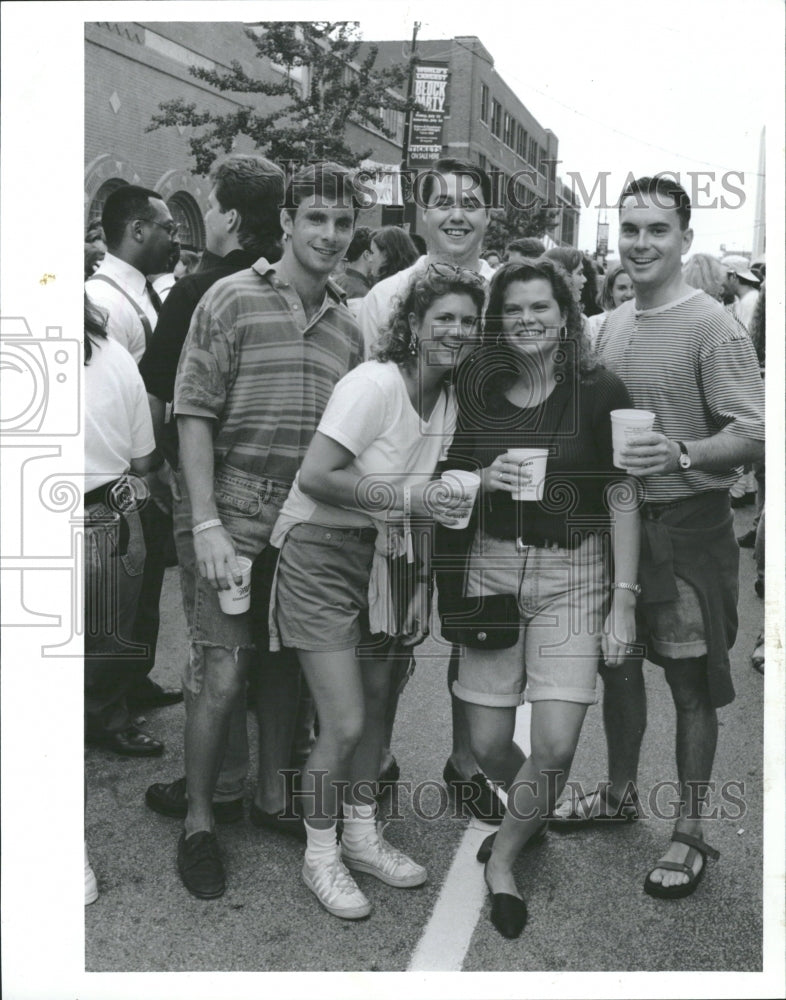 1998 Worlds Largest Block Party,Chicago - Historic Images