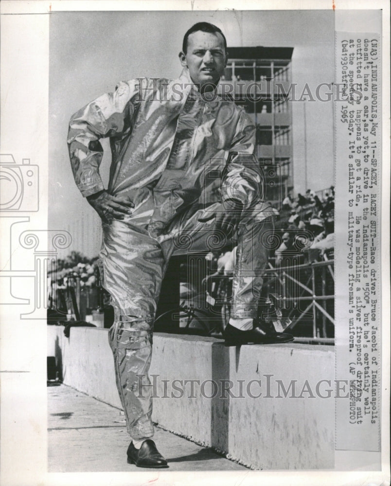 1965 Race Driver Jacobi Indianapolis Car - Historic Images