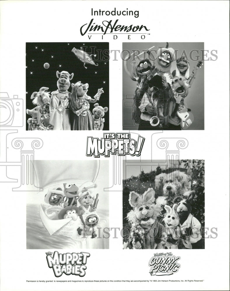 1998 Muppet Enterprises Video&#39;s - Historic Images