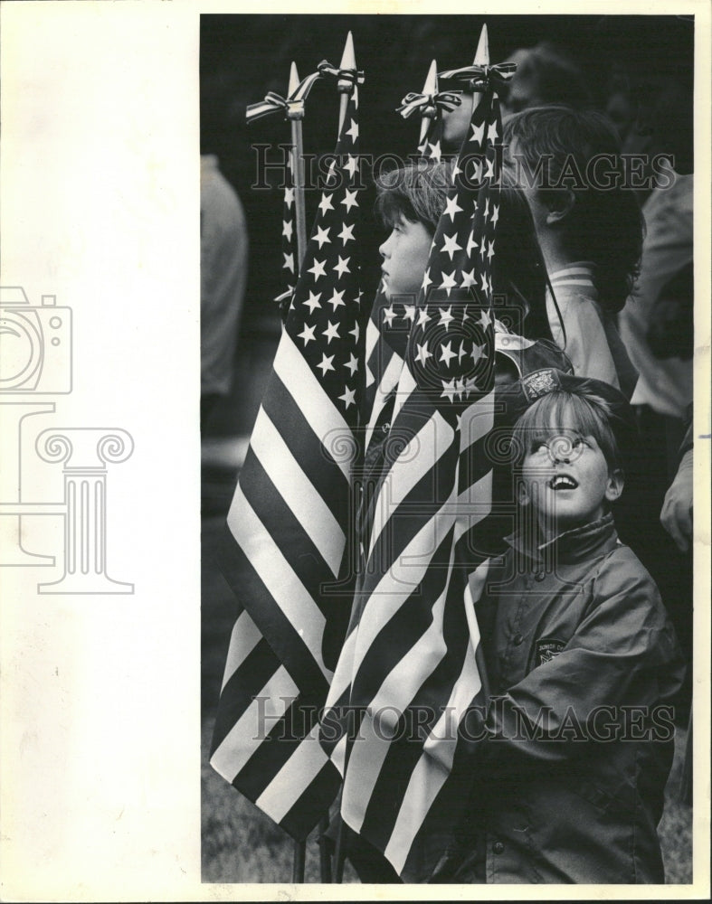 1987 Erin Richardson Girl Scout Cedar Park - Historic Images