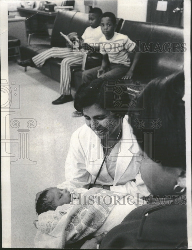 1970 2 Week Old, James Earl Barnes - Historic Images