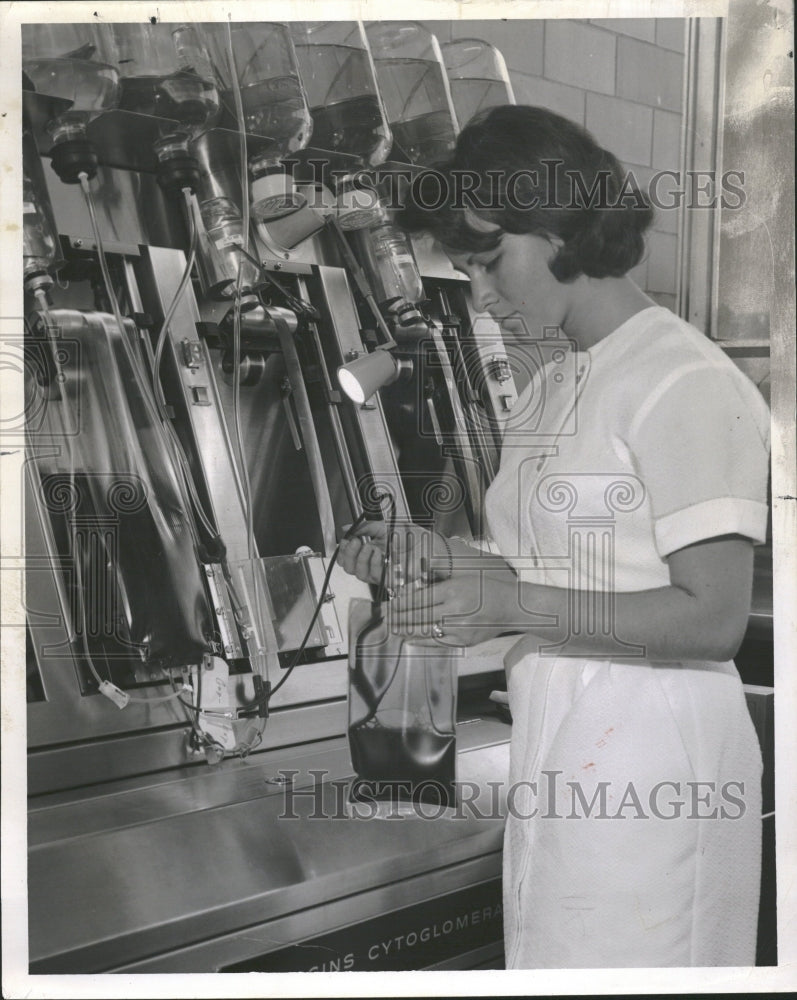 1964 Marcie Cavagnaro Technician Process - Historic Images