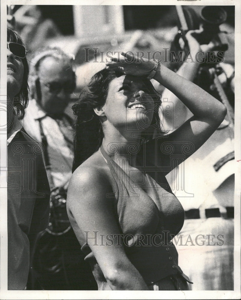 1973 DuPage County Air Show Woman Halter - Historic Images