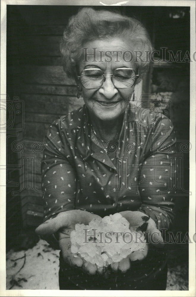 1979 Alice Levinson Hail Skokie Illinois - Historic Images