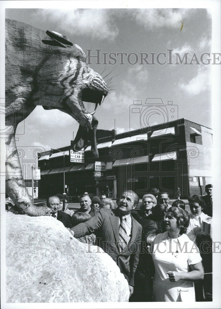 1972 Roman Gribbs/Mayor Detroit/Lawyer - Historic Images