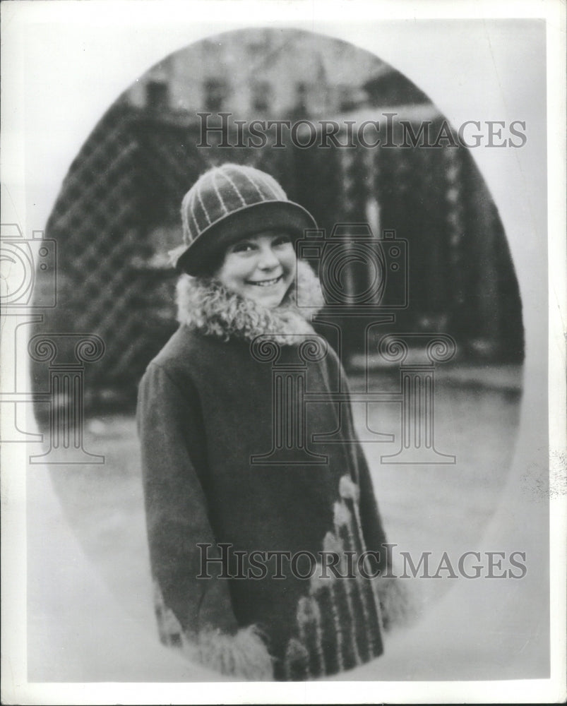 1938 Ice Skater Sonja Henie At Age Seven - Historic Images