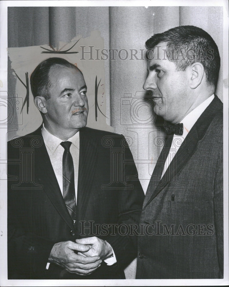 1961 Senator Hubert Humphrey Minnesota - Historic Images