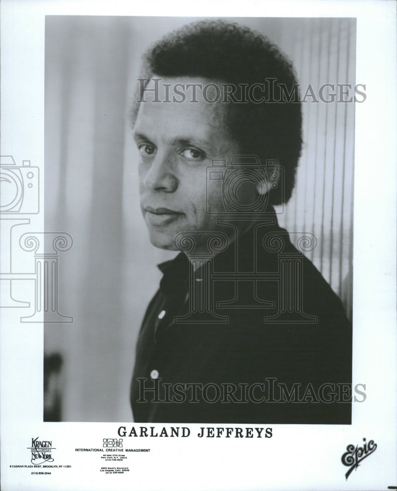 1988 Entertainer Garland Jeffreys - Historic Images