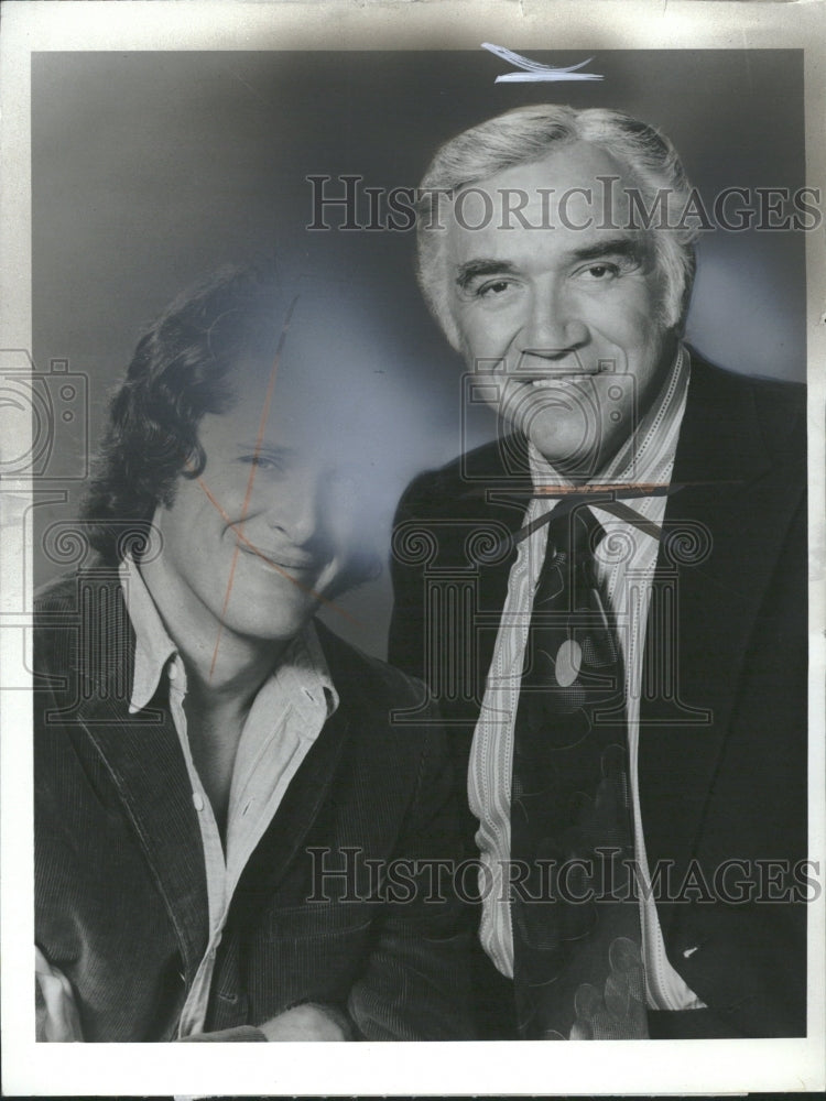 1973 Lorne Greene Griff Ben Murphy Actress - Historic Images